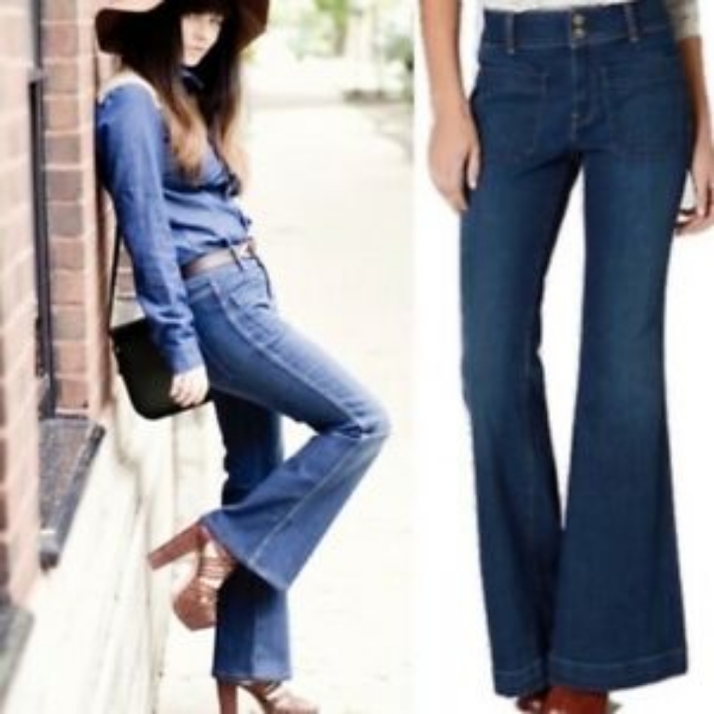 Anthropologie Bica Cheia Wide leg Jeans